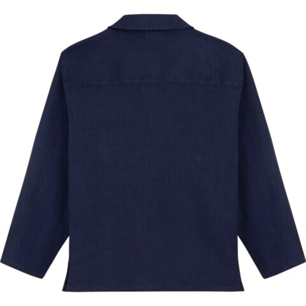 Ines De La Fressange Vareuse Unisexe Ines X Vilebrequin En Lin Couleur Navy