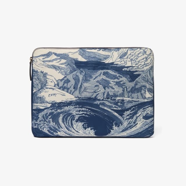 Inouï Editions Housse D'ordinateur 14" - Balthazar - Bleu Marine