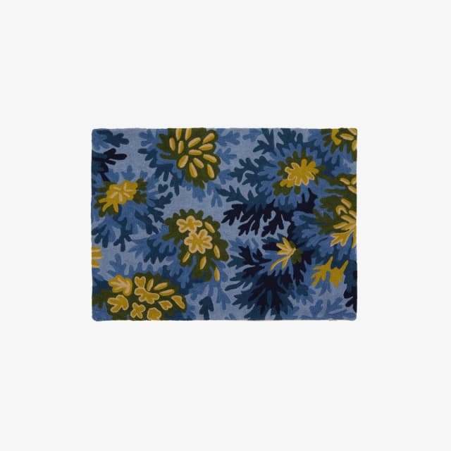 Inouï Editions Housse De Coussin 40 - Fontainebleau - Bleu Canard