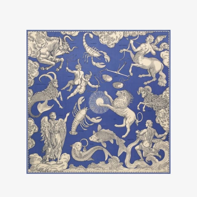 Inouï Editions Carré 100 - Astrologie - Bleu