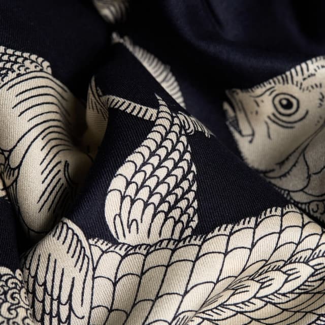 Inouï Editions Carré 100 - Astrologie - Bleu Foncé