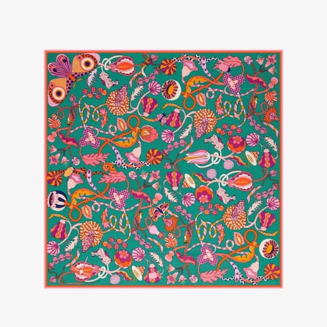 Inouï Editions Carré 100 - Botanique - Emeraude