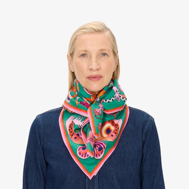 Inouï Editions Carré 100 - Botanique - Emeraude