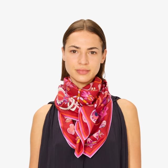 Inouï Editions Carré 100 - Botanique - Rouge