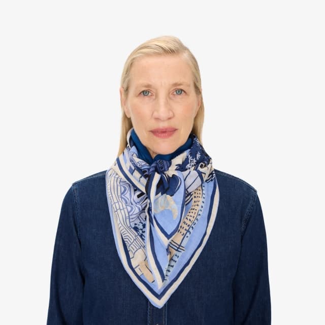 Inouï Editions Carré 100 - J'Aime Paris - Bleu