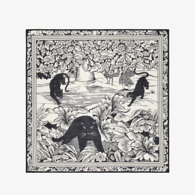 Inouï Editions Carré 100 - Panthere - Noir