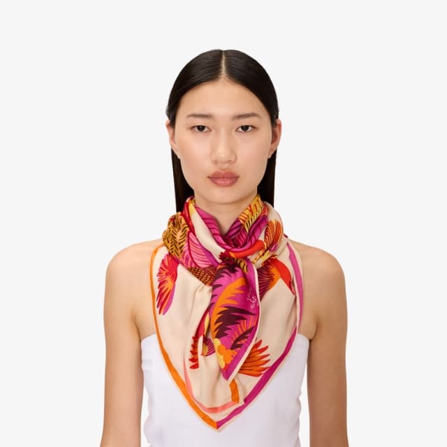 inouï editions Carré 100 - Rio - Rose