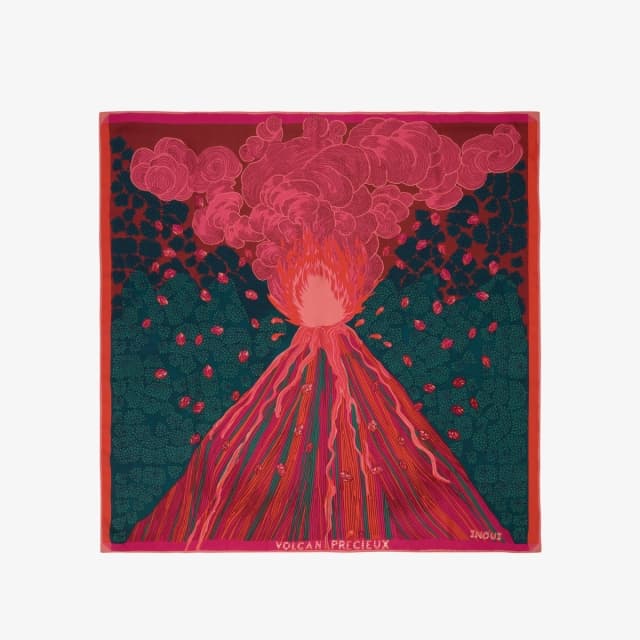 Inouï Editions Carré 100 - Stromboli - Rose