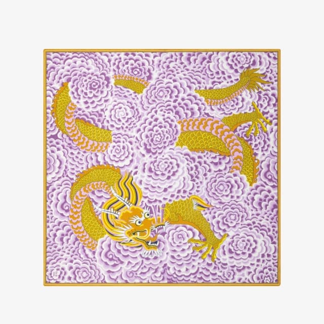 Inouï Editions Carré 130 - Dragon - Jaune