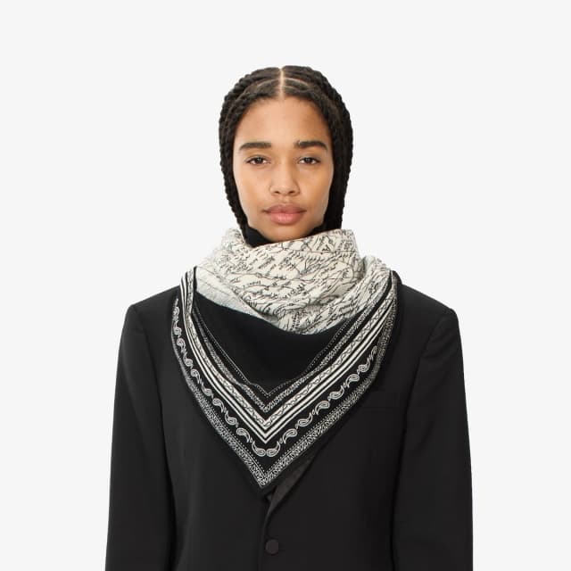 inouï editions Carré 130 - Mappemonde - Noir