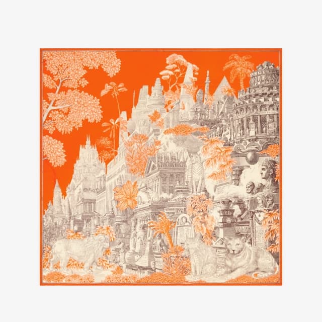inouï editions Carré 130 - Piranesi - Orange