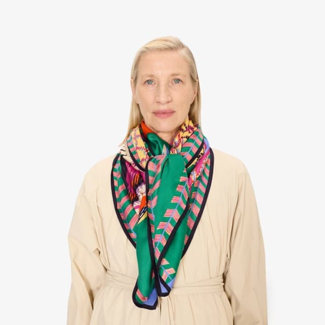 inouï editions Carré 130 - Toucan - Vert