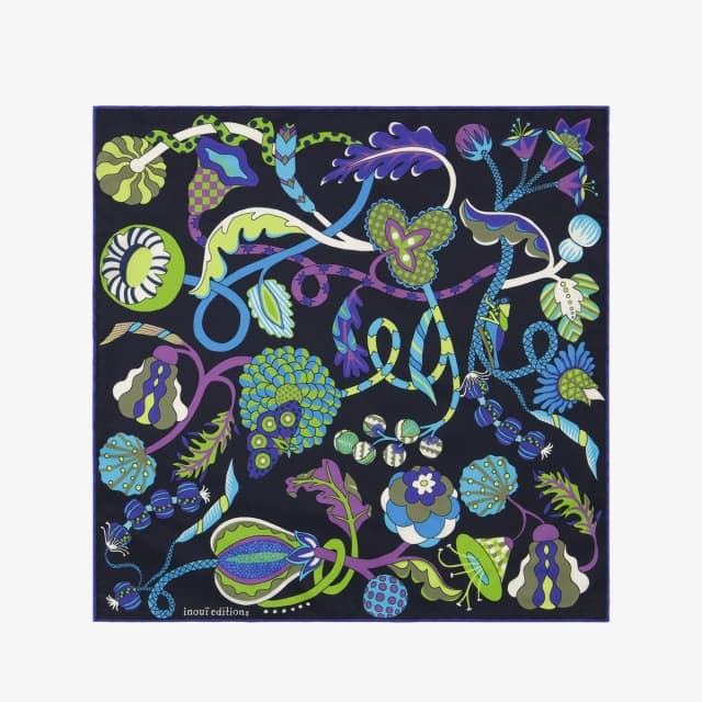 Inouï Editions Carré 45 - Botanique - Noir