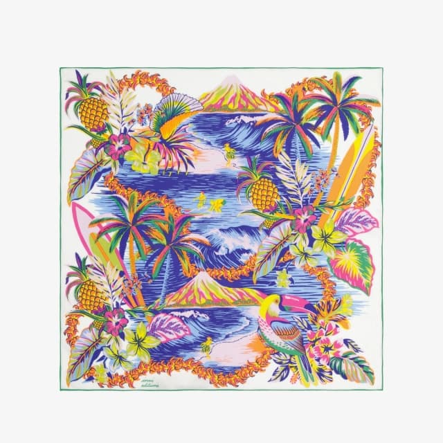 inouï editions Carré 45 - Hawai - Blanc