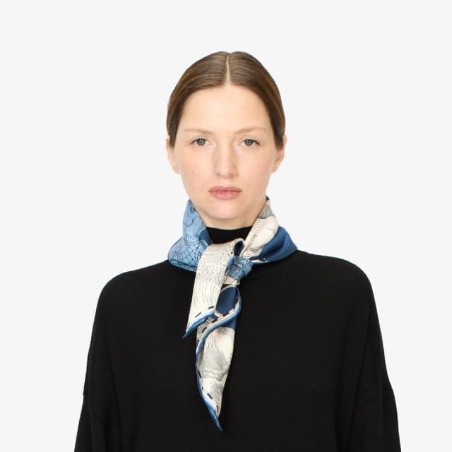 inouï editions Carré 65 - Astro Aries - Bleu