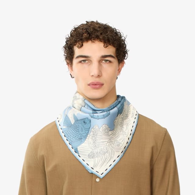 inouï editions Carré 65 - Astro Gemini - Bleu