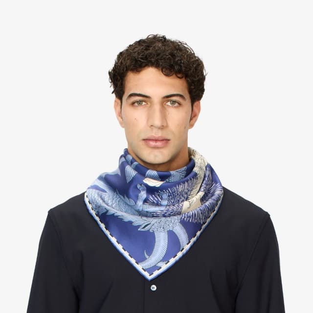 inouï editions Carré 65 - Astro Leo - Bleu