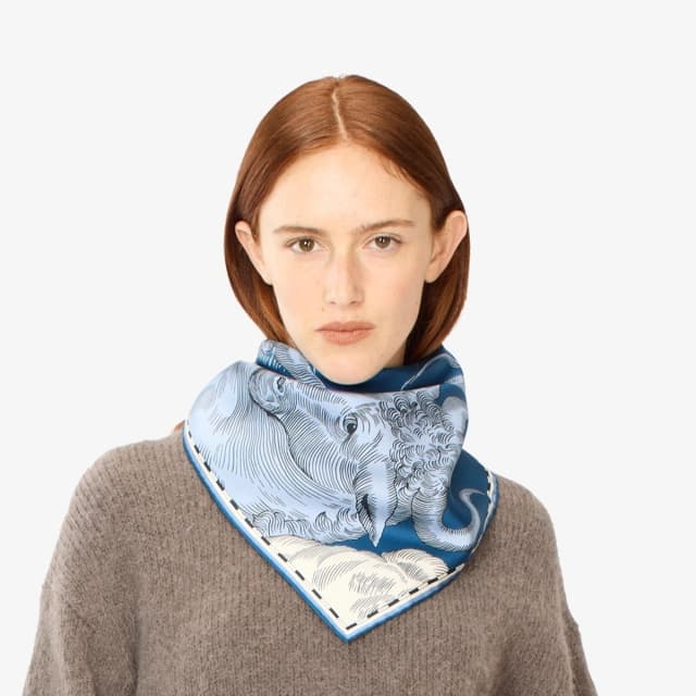 Inouï Editions Carré 65 - Astro Libra - Bleu