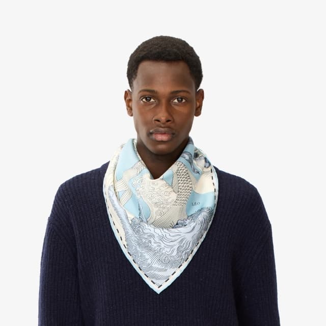 inouï editions Carré 65 - Astro Pisces - Bleu