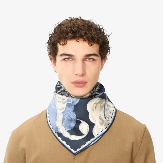 inouï editions Carré 65 - Astro Scorpius - Bleu