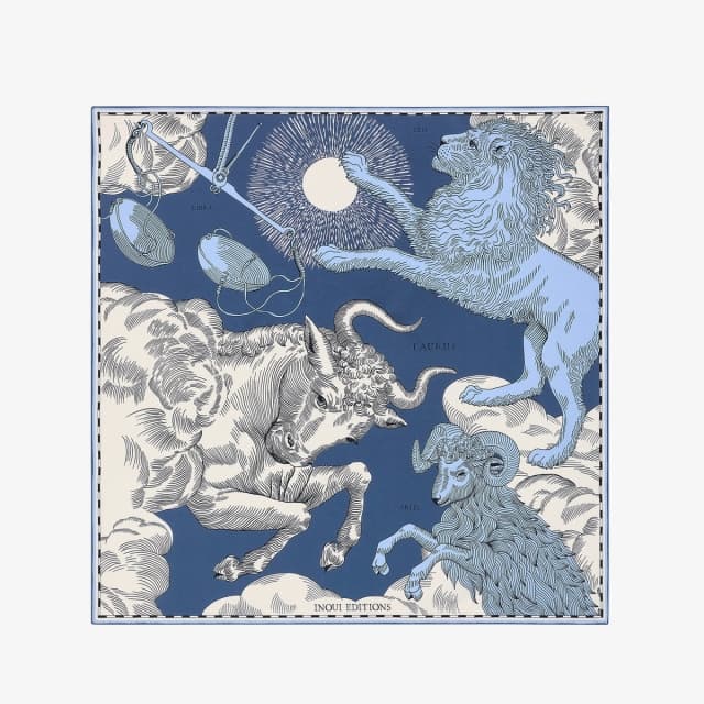 Inouï Editions Carré 65 - Astro Taurus - Bleu