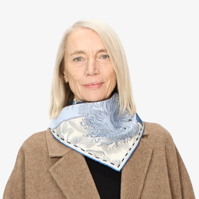 inouï editions Carré 65 - Astro Taurus - Bleu