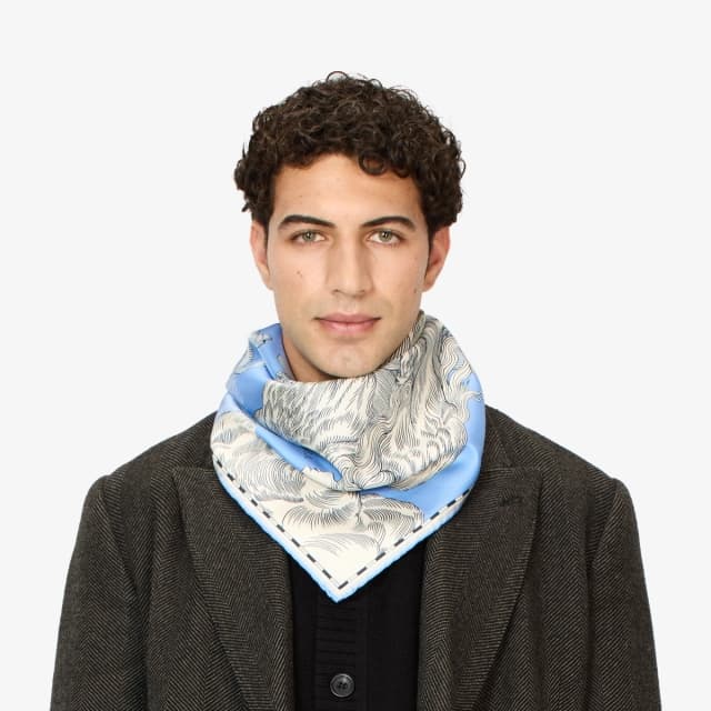 Inouï Editions Carré 65 - Astro Virgo - Bleu