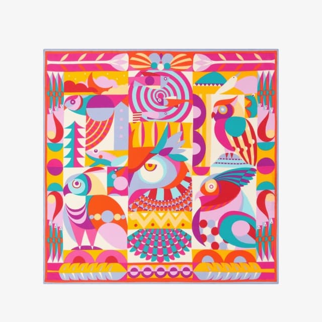 Inouï Editions Carré 65 - Cleo - Fuchsia