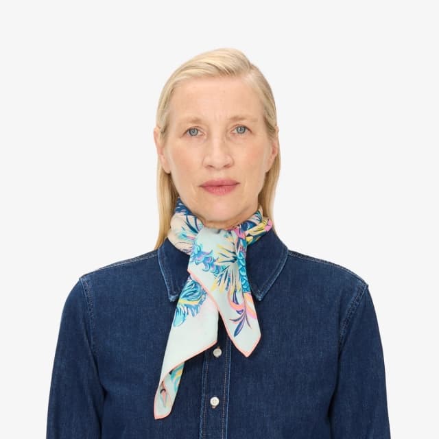 inouï editions Carré 65 - Hawai - Bleu Turquoise