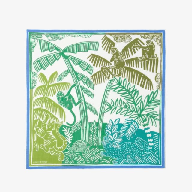 Inouï Editions Carré 65 - Jungle - Emeraude