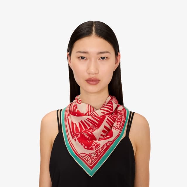 Inouï Editions Carré 65 - Jungle - Rouge