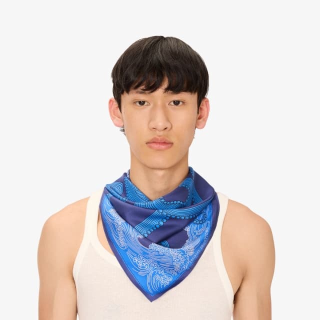 Inouï Editions Carré 65 - Poseidon - Azur