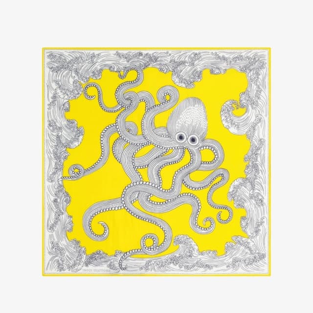 Inouï Editions Carré 65 - Poseidon - Citron