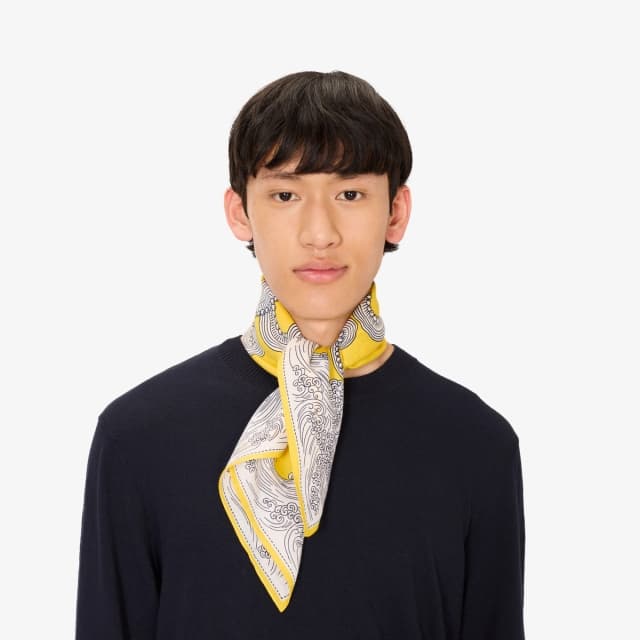 inouï editions Carré 65 - Poseidon - Citron