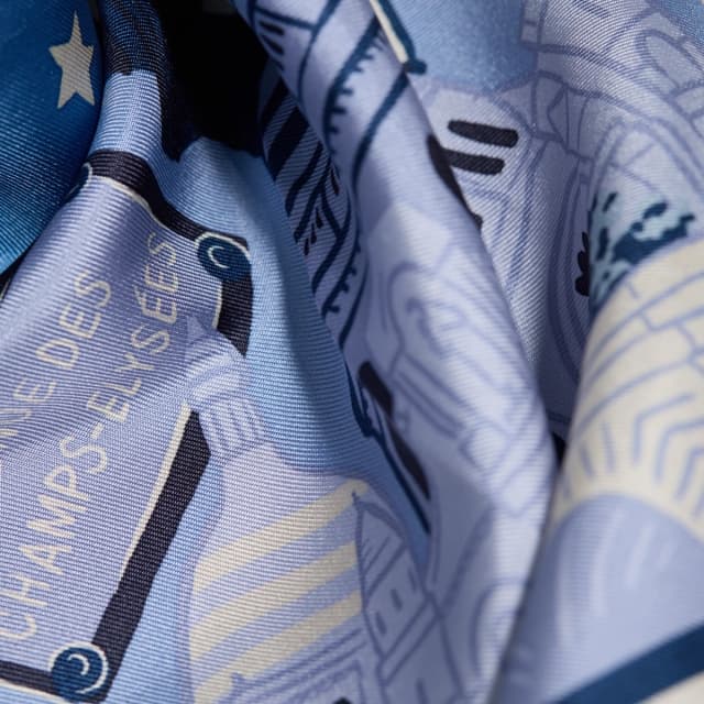 Inouï Editions Carré 70 - J'Aime Paris - Bleu