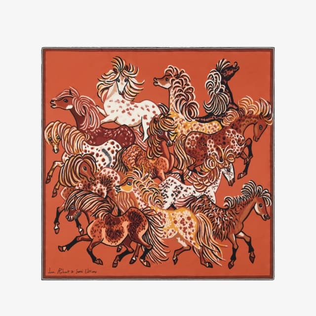 Inouï Editions Carré 70 - Western - Terracotta