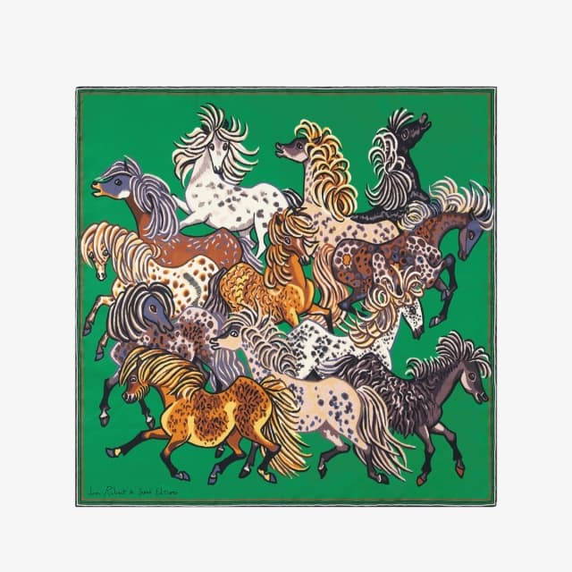 Inouï Editions Carré 70 - Western - Vert