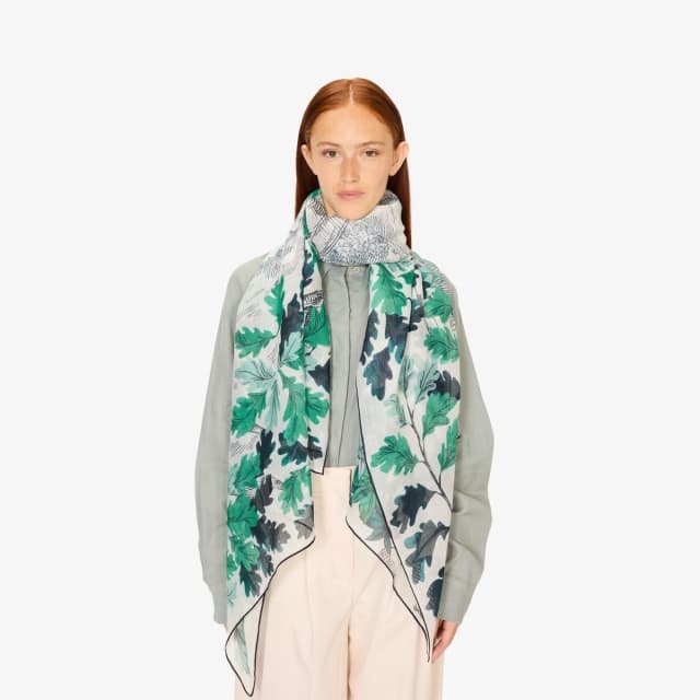 Inouï Editions Écharpe 100 - Amboise - Emeraude