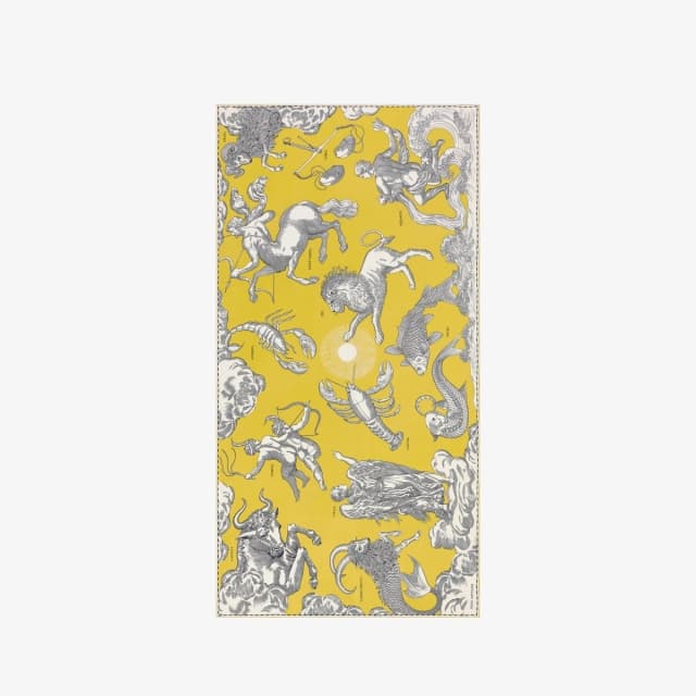 Inouï Editions Écharpe 100 - Astrologie - Jaune