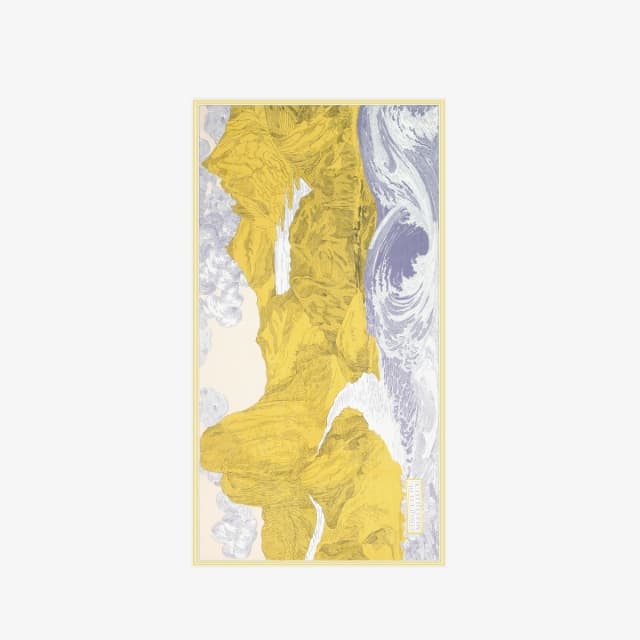 Inouï Editions Écharpe 100 - Balthazar - Jaune