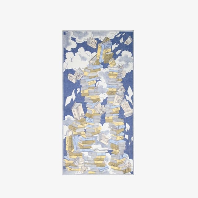 Inouï Editions Écharpe 100 - Editions - Bleu Marine