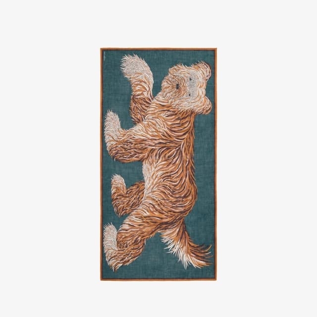 Inouï Editions Écharpe 100 - Freddy - Emeraude