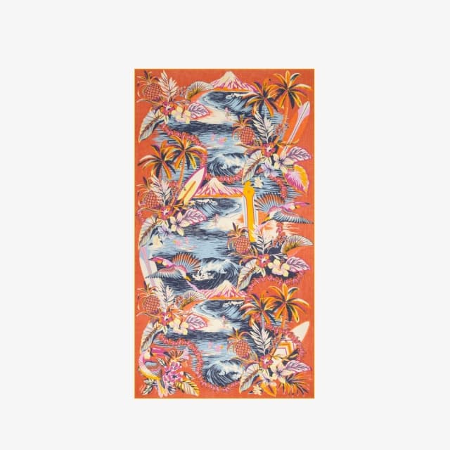 Inouï Editions Écharpe 100 - Hawai - Orange