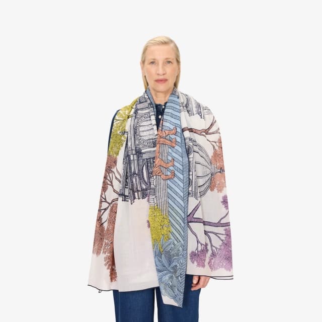 Inouï Editions Écharpe 100 - Mirage - Multicolore