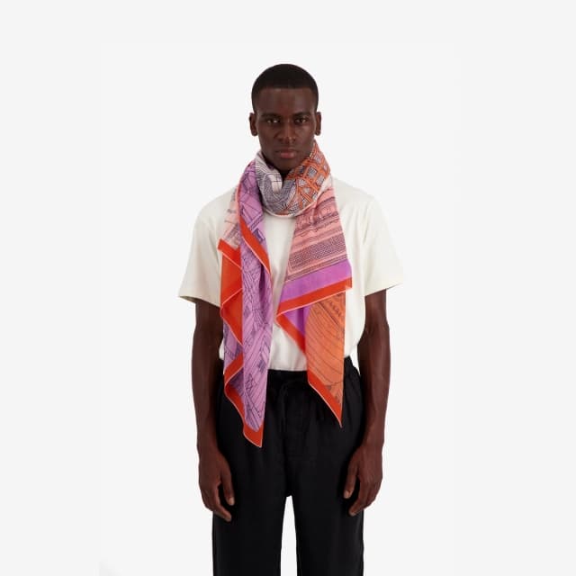 Inouï Editions Écharpe 100 - Paris - Rouge