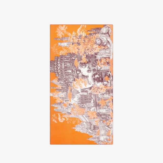 Inouï Editions Écharpe 100 - Piranesi - Orange