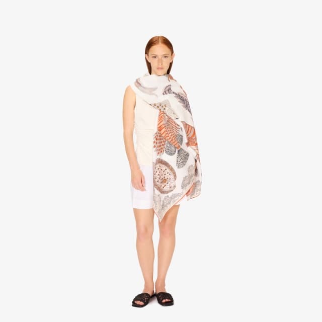 inouï editions Écharpe 100 - Poseidon - Naturel