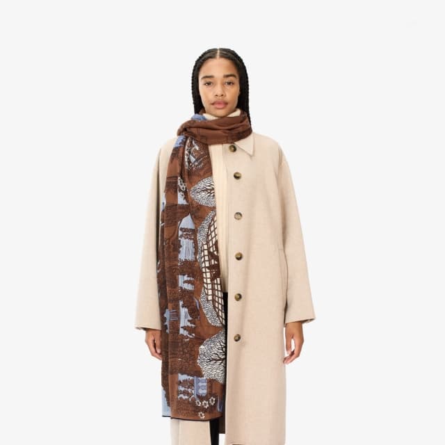 Inouï Editions Écharpe 100 - Quatre Saisons - Naturel