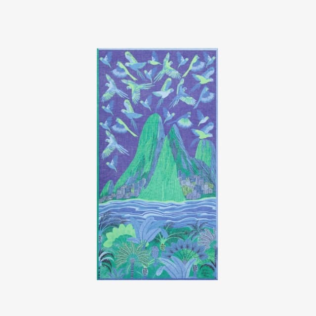 Inouï Editions Écharpe 100 - Rio - Emeraude