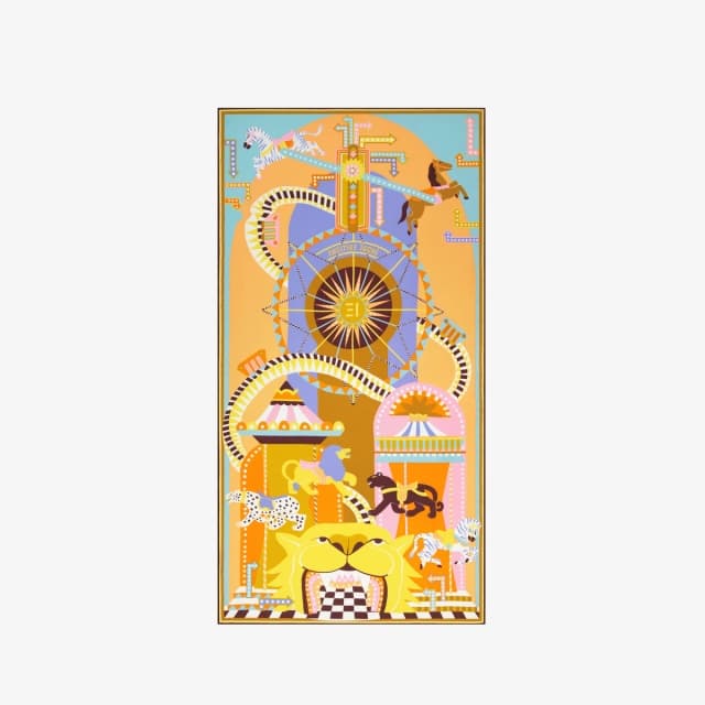 Inouï Editions Écharpe 100 - Rollercoaster - Pastel